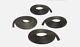 Vw T5/t6 Mk5 Full-door Seal Weatherstrip Seal Set (4 Pcs)