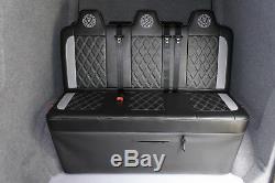 Vw Transporter T4 T5 T6 seats and Full width Rock n Roll bed from leatherette