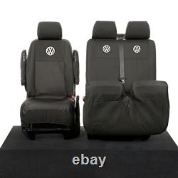 Vw Transporter T5/t5.1 Shuttle Front Seat Covers With'vw' Logo (2003-2015) 103