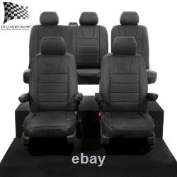 Vw Transporter T6/t6.1 Sportline Kombi Seat Covers Leatherette (2015+) 1172 1173