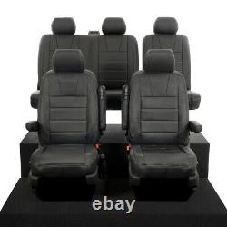 Vw Transporter T6/t6.1 Sportline Kombi Seat Covers Leatherette (2015+) 1172 1173