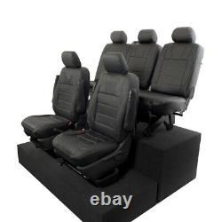 Vw Transporter T6/t6.1 Sportline Kombi Seat Covers Leatherette (2015+) 1172 1173