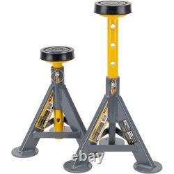 WINNTEC 3 Ton Low-Profile Pin Jack Stands 09850