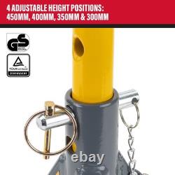 WINNTEC 3 Ton Low-Profile Pin Jack Stands 09850