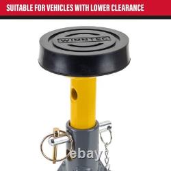 WINNTEC 3 Ton Low-Profile Pin Jack Stands 09850