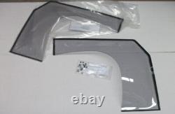 Weathershields For Landcruiser 73 Series Mid Wheel Base Only WITH 1/4 Glass