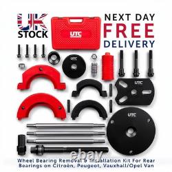 Wheel Bearing Tool Kit Rear GEN2 Citroen Peugeot Vivaro Proace Dispatch Van UK