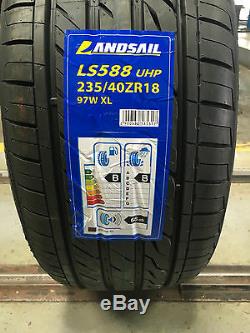 X2 235 40 18 97w XL New Landsail Tyres, Amazing B, B Ratings Cheapest On Ebay