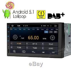 XTRONS Android 5.1 Double DIN 7 Car Stereo GPS Sat Nav DAB+ OBD2 WiFi 3G Radio