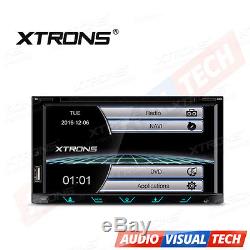 XTRONS Double 2 DIN 6.95 In Dash Car Stereo Radio CD DVD Player GPS Sat Nav RDS