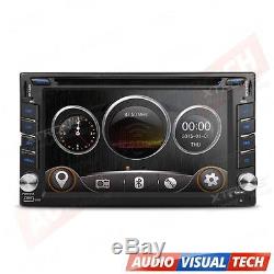XTRONS Double 2 DIN HD 6.2 Touch Screen Car DVD Player GPS Sat Nav Stereo Radio