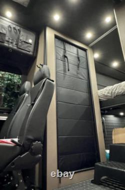 ZIPdoûr Insulated Zip Campervan Shower Door or Bulkhead Door Opening 1800x600 mm