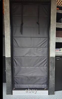 ZIPdoûr Insulated Zip Campervan Shower Door or Bulkhead Door Opening 1800x600 mm