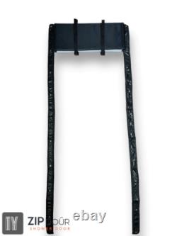 ZIPdoûr Insulated Zip Campervan Shower Door or Bulkhead Door Opening 1800x600 mm