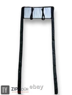 ZIPdoûr Insulated Zip Campervan Shower Door or Bulkhead Door Opening 1800x600 mm