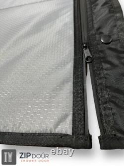 ZIPdoûr Insulated Zip Campervan Shower Door or Bulkhead Door Opening 1800x600 mm