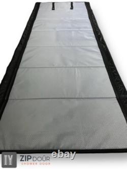ZIPdoûr Insulated Zip Campervan Shower Door or Bulkhead Door Opening 1800x600 mm