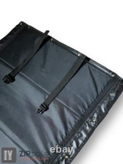 ZIPdoûr Insulated Zip Campervan Shower Door or Bulkhead Door Opening 1800x600 mm