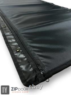 ZIPdoûr Insulated Zip Campervan Shower Door or Bulkhead Door Opening 1800x600 mm