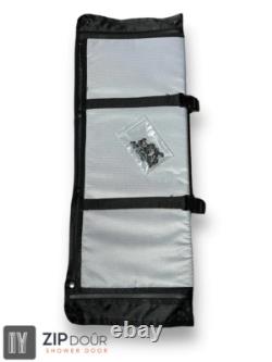 ZIPdoûr Insulated Zip Campervan Shower Door or Bulkhead Door Opening 1800x600 mm