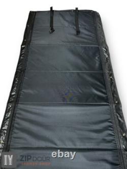 ZIPdoûr Insulated Zip Campervan Shower Door or Bulkhead Door Opening 1800x600 mm