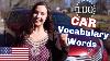 100 Mots De Vocabulaire De Voiture Leçon De Vocabulaire Anglais Avancé