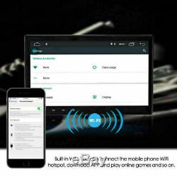 10.1 Autoradio Mit Android Tactile Bildschirm Bt 1 Din Usb Sd Navigation Gps Navi