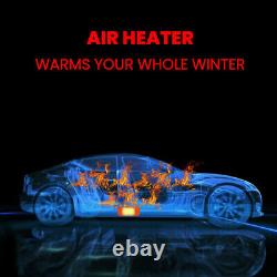 12v 5kw 4 Trous Diesel Air Night Heater LCD Monitor Remote Trucks Bateaux Car Home