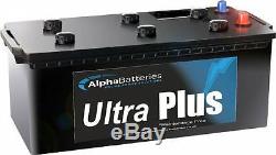 12v Ultra Plus 220ah Batterie De Loisirs Bateau Solaire De Secours