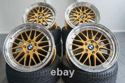 18 Zoll Ua3 5x120 Alu Felgen Gold Für Bmw E46 E82 E90 E91 F10 F20 M Performance