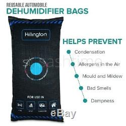 1 KG Voiture Accueil Dehumidifier Grand Sac À Sec Humidité Tueur Absorbeur Réutilisable Royaume-uni