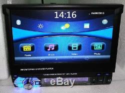 1din Autoradio Mit Gps Navigation Bluetooth Touchscreen Mp5 Usb Sd + Kamera