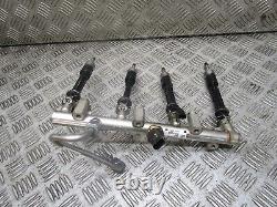 2021 Renault Captur 1.3 Rampe d'injection de carburant pour animaux de compagnie et injecteurs A2820706000 d'origine.