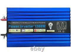 3000w(peak)/1500w Dc12v Intellingent Pure Sine Wave Power Onduleur LCD Display