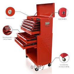 357 Nous Pro Outils Red Tool Coffret Boîte À Roulettes Cabinet Boîte À Outils