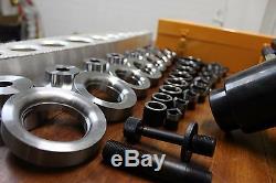 36 Pcs Dimple Die + Jeu De Perforatrices Hydrauliques. 16 63mm De Coupe, 1 / 2-2.5 In Radius