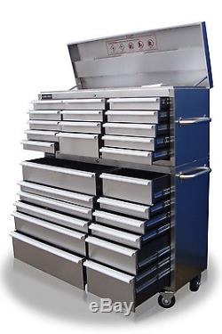 40 Us Pro Massive Tool Coffre Cabinet Box Stainless Steel 54 Finance Disponible