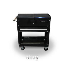 418 Nous Pro Outils Panier D'outils Trolley Mobile Worktaion Box Gloss Black