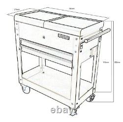 418 Nous Pro Outils Panier D'outils Trolley Mobile Worktaion Box Gloss Black