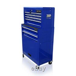 429 Nous Pro Outils Mécanique Grand Bleu Outil Coffret Roller Cabinet Roulement À Billes