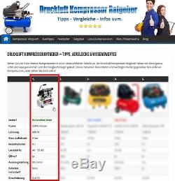 480w Flüster Silencieux Kompressor Druckluft Nur 48db Leise Ölfrei Wartungsfrei