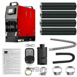5000w 12v Air Diesel Chauffe 5kw 4 Trous Moniteur LCD Planes Camions Bateaux Bus Voitures