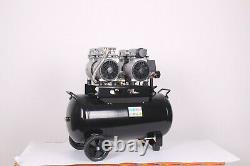 50 Litres Silent Air Compressor Oil Free Low Noise 50l Dirty Pro Tools Rrp £349