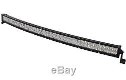 50 Pouces 288w Voiture Spot De Projection Combinée Courbée Barre De Lumière Led Conduite Hors-piste Lampe Suv