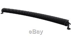 50 Pouces 288w Voiture Spot De Projection Combinée Courbée Barre De Lumière Led Conduite Hors-piste Lampe Suv