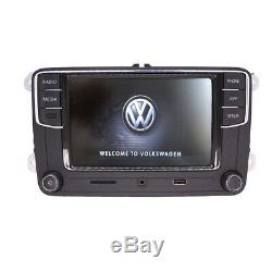 6,5 Vw Autoradio Mib2 Rcd330 + Carplay Mirrolink Rvc Usb Sd Bluetooth Avec Rcd510