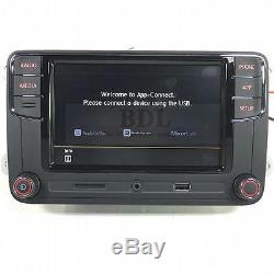 6,5 Vw Autoradio Mib2 Rcd330 + Carplay Mirrolink Rvc Usb Sd Bluetooth Avec Rcd510