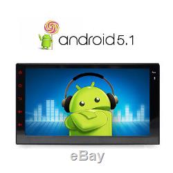7 Android 5.1 Double 2 Din Navi Sat Nav Car Gps Stéréo Dab + Radio Wifi Navi