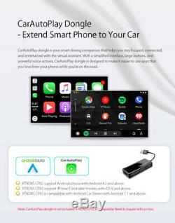 7 Android 9.0 Double Din Dsp Car Radio Stéréo Gps Head Unit Sat Nav Wifi Dab +