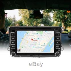 7 Autoradio 2din Bluetooth Gps Sat Navi DVD Pour Vw Passat Golfpolo Caddy Kamera